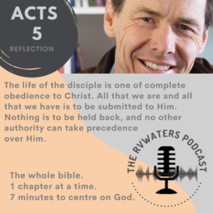 Acts 5 Reflection