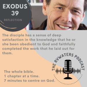 Exodus 39 Reflection