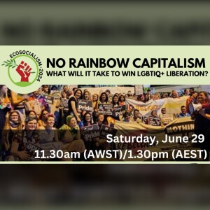 No rainbow capitalism — What will it take to win LGBTIQ+ liberation? | Ecosocialism 2024