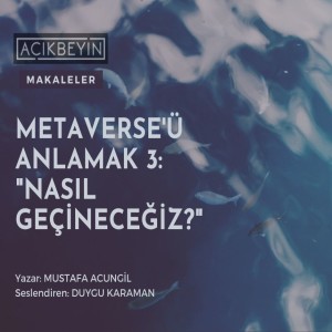 Metaverse’ü Anlamak 3: ”Nasıl Geçineceğiz?” | AçıkBeyin Makaleler