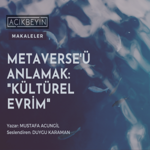 Metaverse’ü Anlamak: ”Kültürel Evrim” | AçıkBeyin Makaleler