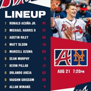 Braves Country Today - INSTANT REPLAY 8/21/23