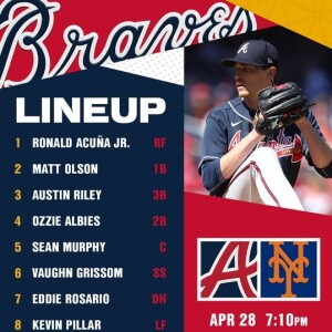 Braves Country Today - INSTANT REPLAY - TGIF - Friday - 4/28/23