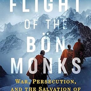 The flight of the Bon Monks