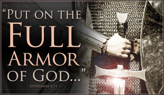 The Armour of God Part 3- Shield, Helmet and Sword