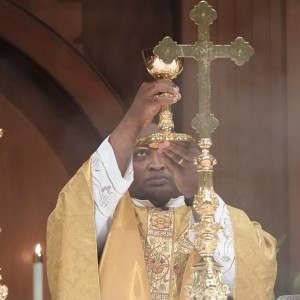 Carolina Catholic Homily of The Day Featuring Father Melchesideck Yumo of St. Mark Catholic Church of Huntersville