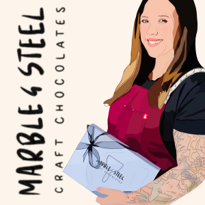 Molly Cook, Owner of Marble & Steel Chocolates - life as a chocolatier and launching her own chocolate business!