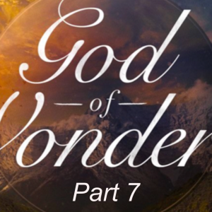 Rediscovering the Wonder of God Part 7
