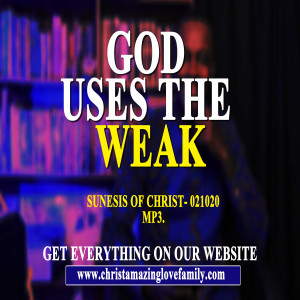 God Uses the Weak