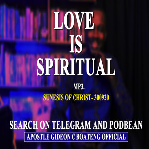 Love Is Spiritual