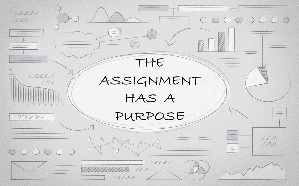 The Assignment (part 4) has a purpose