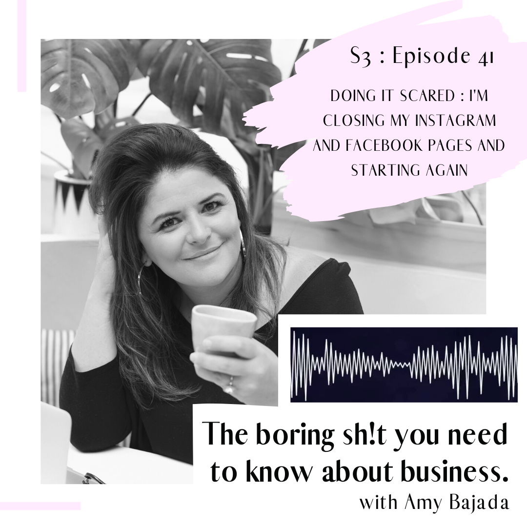 The boring sh!t in business Podcast with Amy Bajada