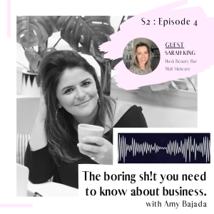 EPISODE 17: Sarah King - Husk Beauty Bar / Mali Skincare