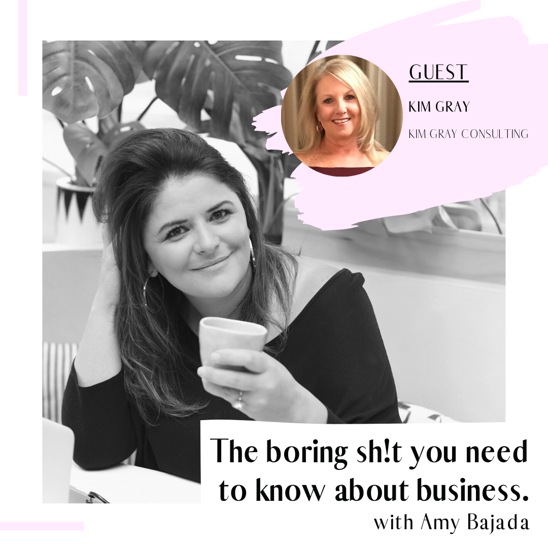The boring sh!t in business Podcast with Amy Bajada