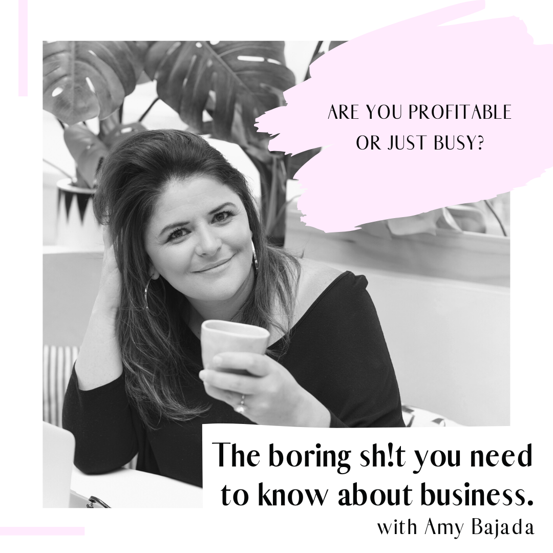 The boring sh!t in business Podcast with Amy Bajada