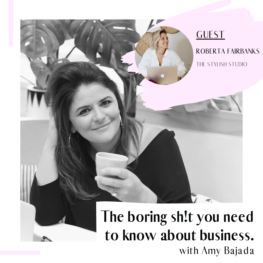 The boring sh!t in business Podcast with Amy Bajada