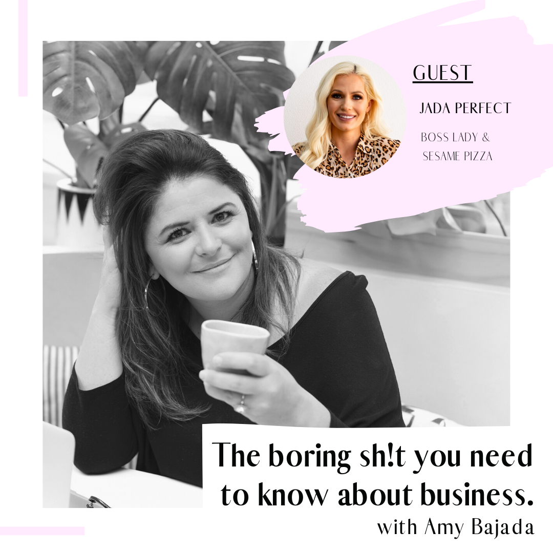 The boring sh!t in business Podcast with Amy Bajada