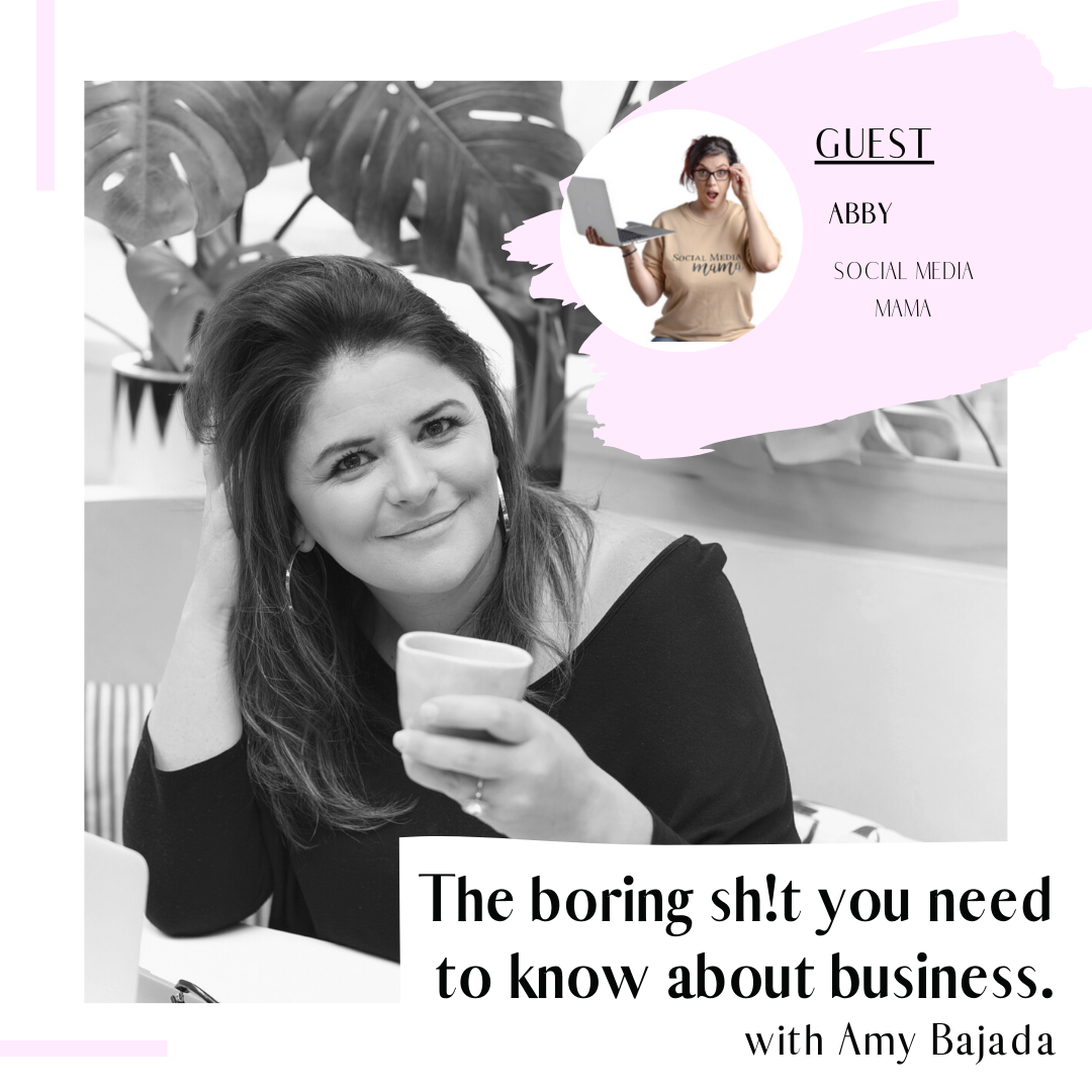 The boring sh!t in business Podcast with Amy Bajada