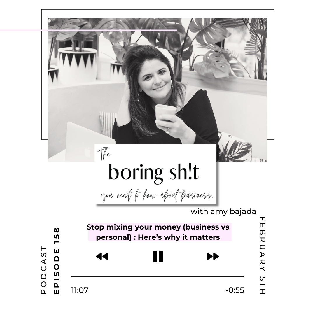 The boring sh!t in business Podcast with Amy Bajada