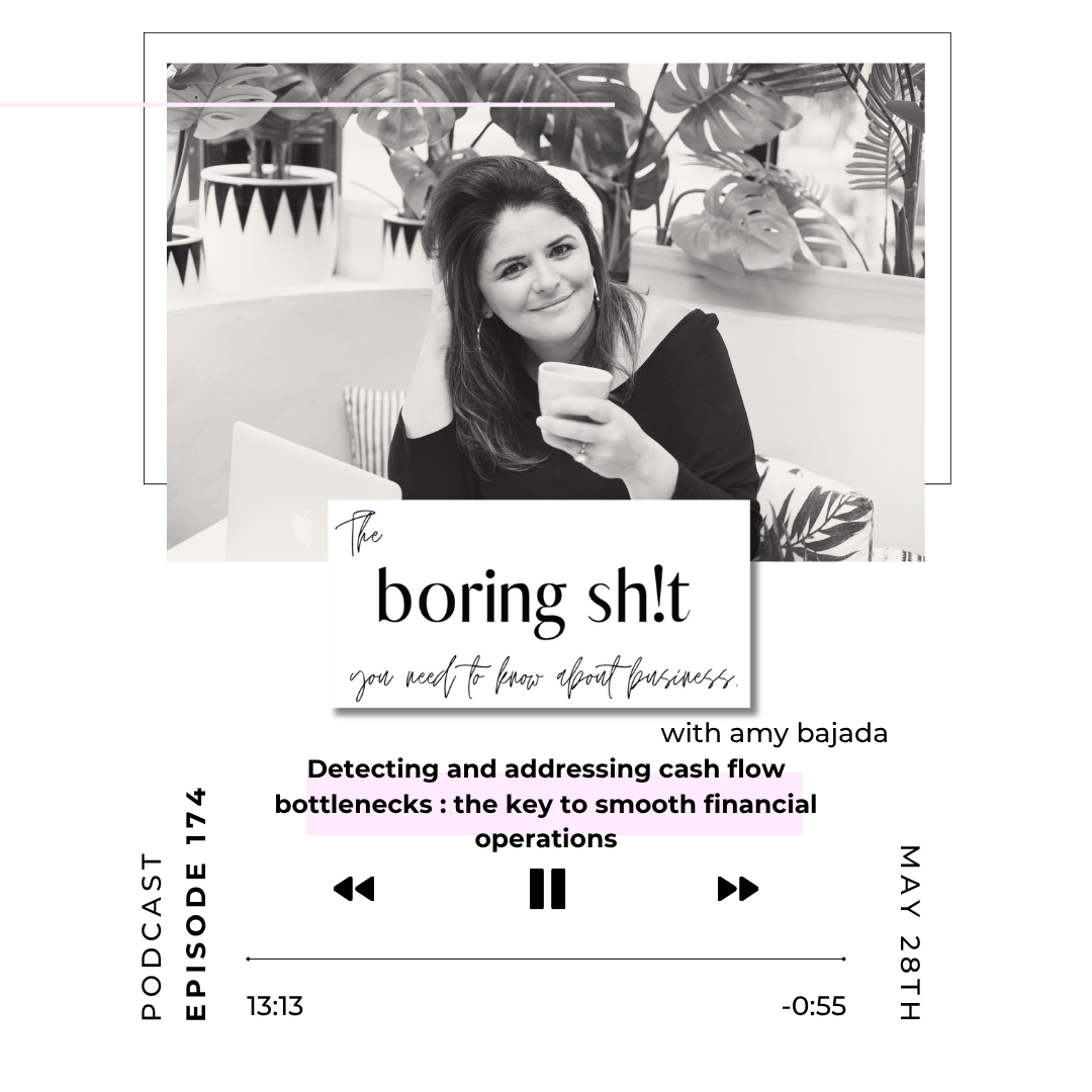 The boring sh!t in business Podcast with Amy Bajada