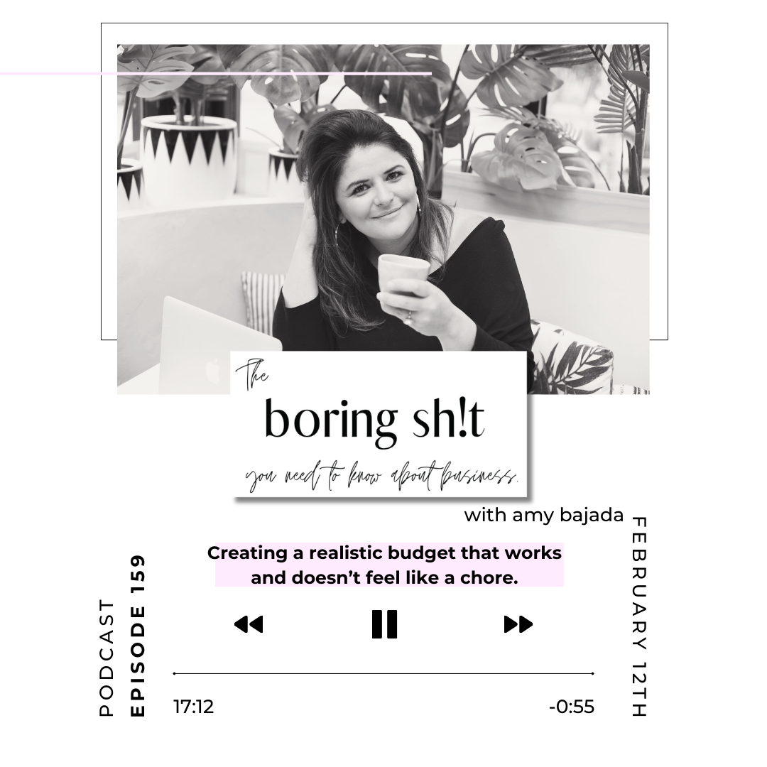 The boring sh!t in business Podcast with Amy Bajada