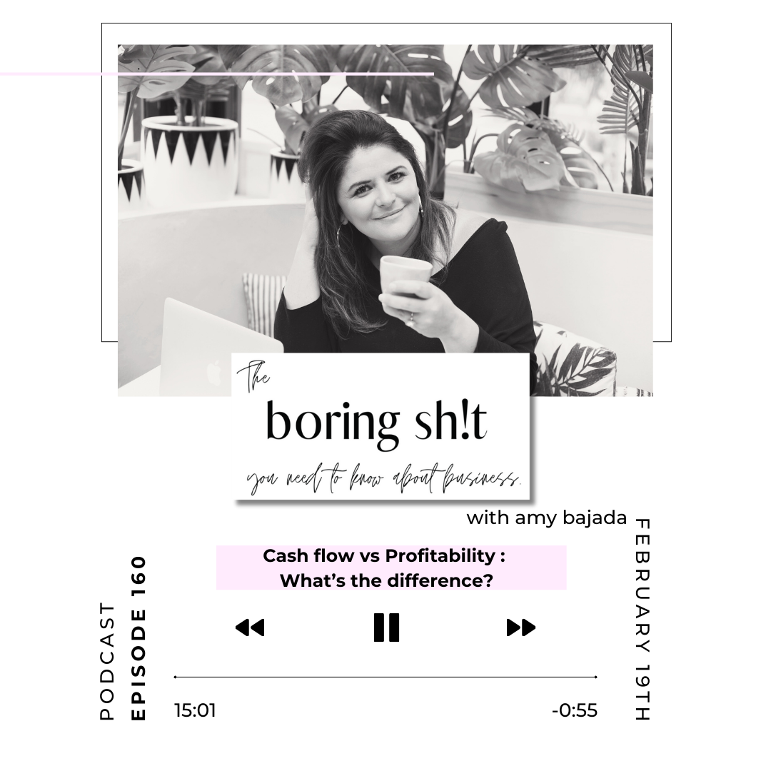 The boring sh!t in business Podcast with Amy Bajada