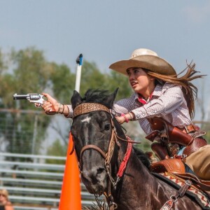 Sports Friday Interview: Lisa Grimsely, Mounted Shooters Star Valley Shoot