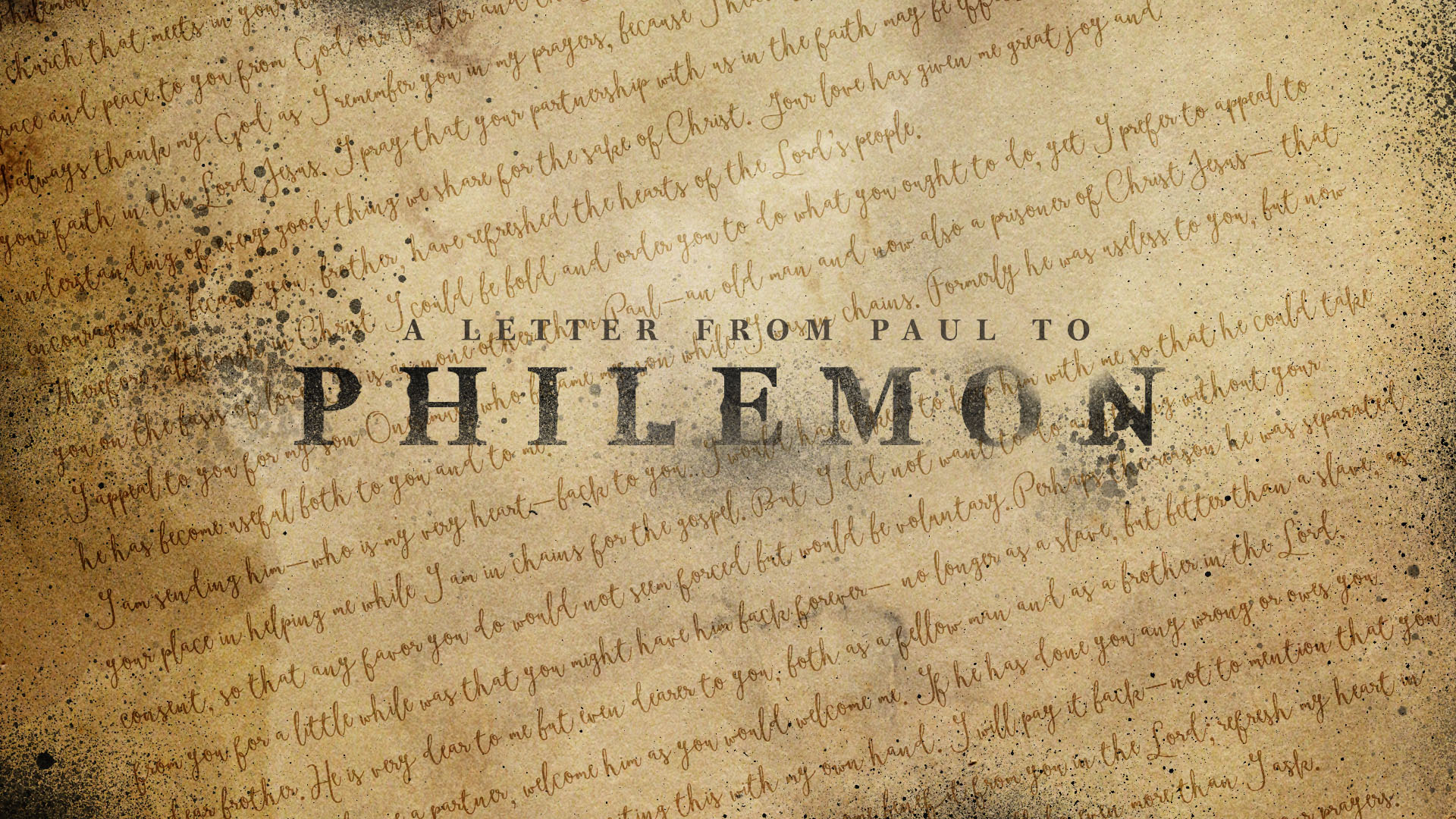 Philemon:: Honor and Shame
