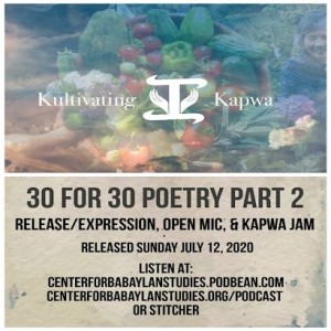 Kultivating Kapwa: 30 for 30 Poetry Part 2