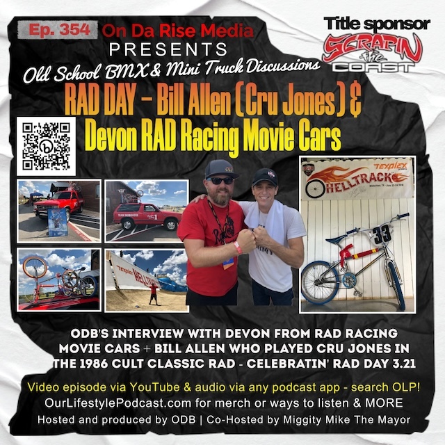 RAD Day - Bill Allen (Cru Jones) & Devon RAD Racing Movie Cars