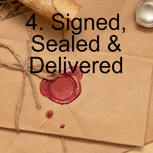4.Signed, Sealed and Delivered | Ephesians 1:13-14