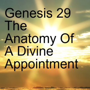 Genesis 29:The Anatomy of a Divine Appointment
