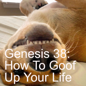 Genesis 38: How to Goof up Your Life