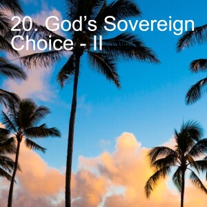 20.“God’s Sovereign Choice - II” (Romans 9:19-33)