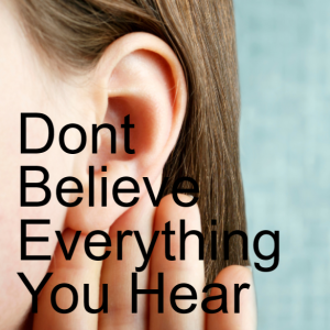 6. Don’t Believe Everything You Hear (John 4:1-66)