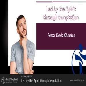 Led By The Spirit Through Temptation (Video)