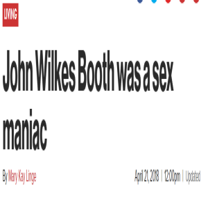 Episode 16 - John Wilkes Booth Was a Sex Maniac