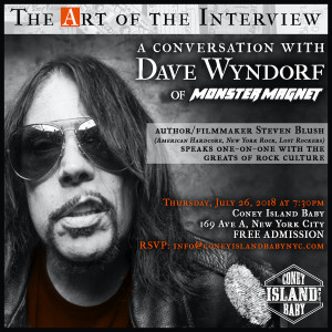 DAVE WYNDORF (Monster Magnet) - THE ART OF THE INTERVIEW #2