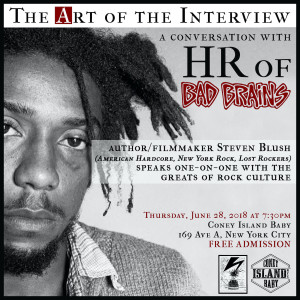 H.R. (BAD BRAINS): THE ART OF THE INTERVIEW #1