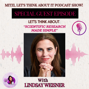 LTA "Scientific Research Made Simple." W/SG Lindsay Weisner