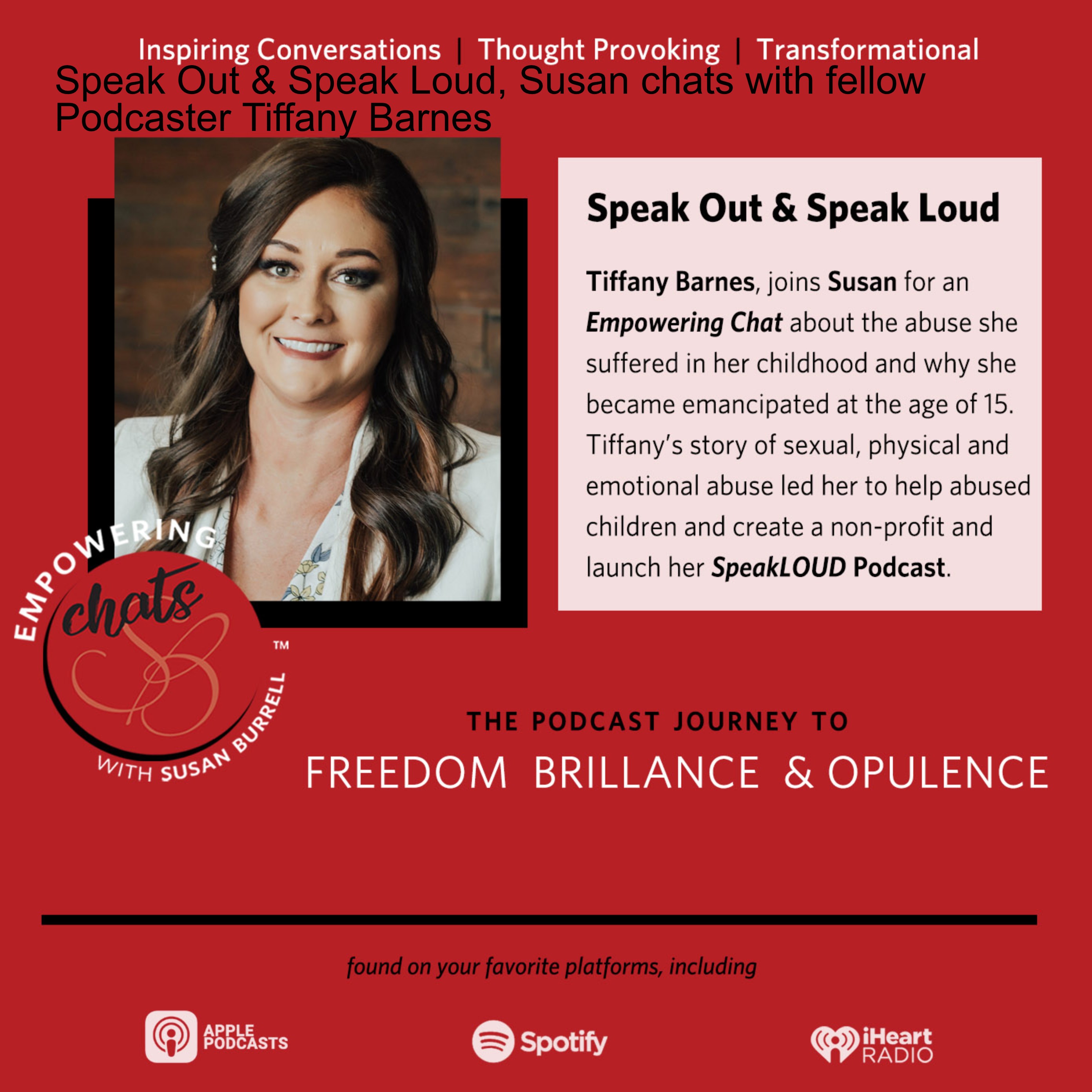 Empowering Chats with Susan Burrell