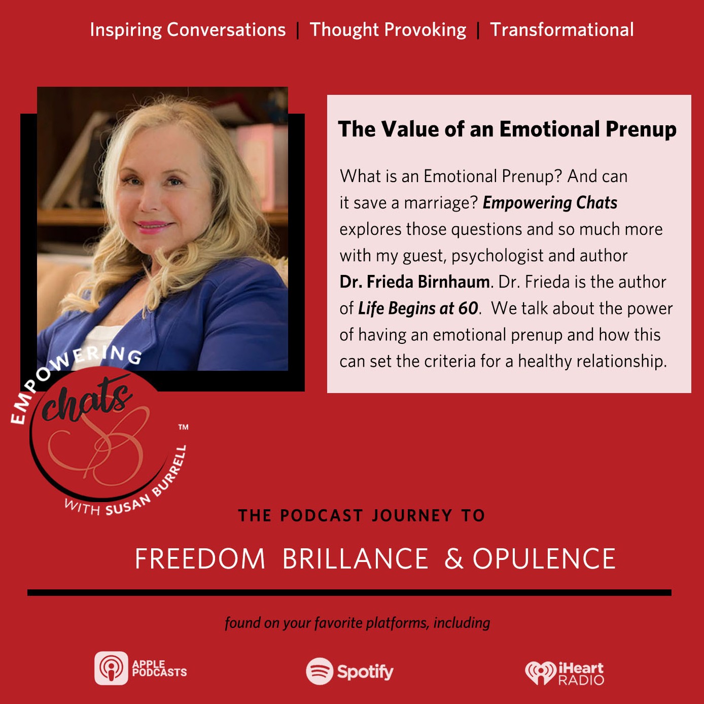 Empowering Chats with Susan Burrell