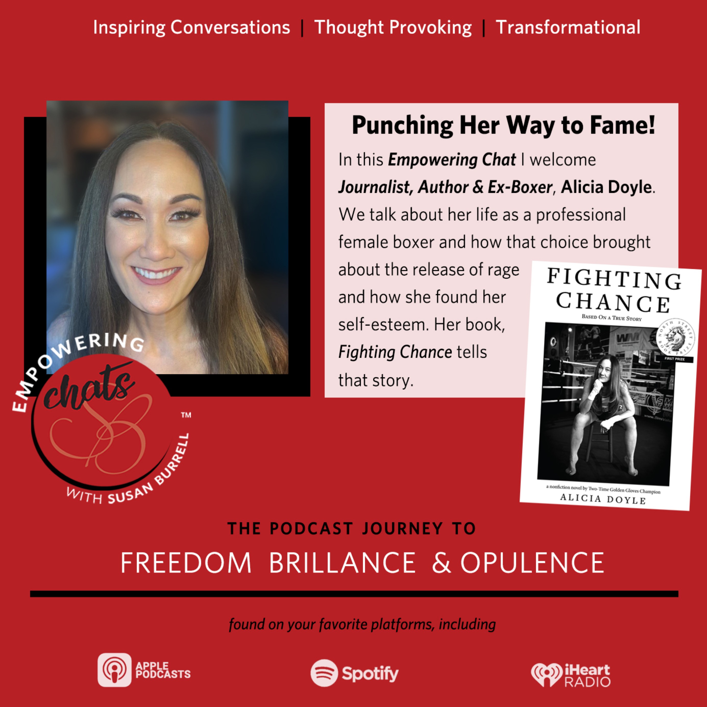 ”Punching Her Way to Fame!” with Alicia Doyle…