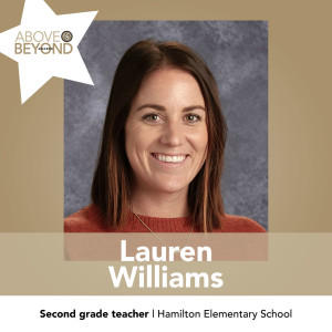 Lauren Williams - second grade teacher, Hamilton Elementary School