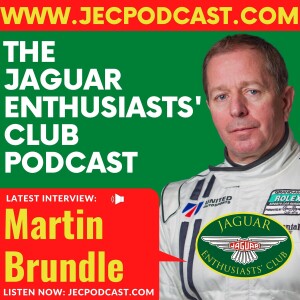 Episode 6 Martin Brundle part 2 and Nigel Woodward from Classic Motor Cars