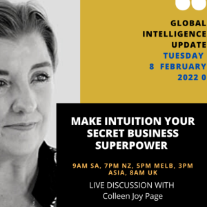 MAKE INTUITION YOUR SECRET BUSINESS SUPERPOWER