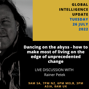 Dancing on the abyss - how to make most of living on the edge of unprecedented change with Rainer Petek