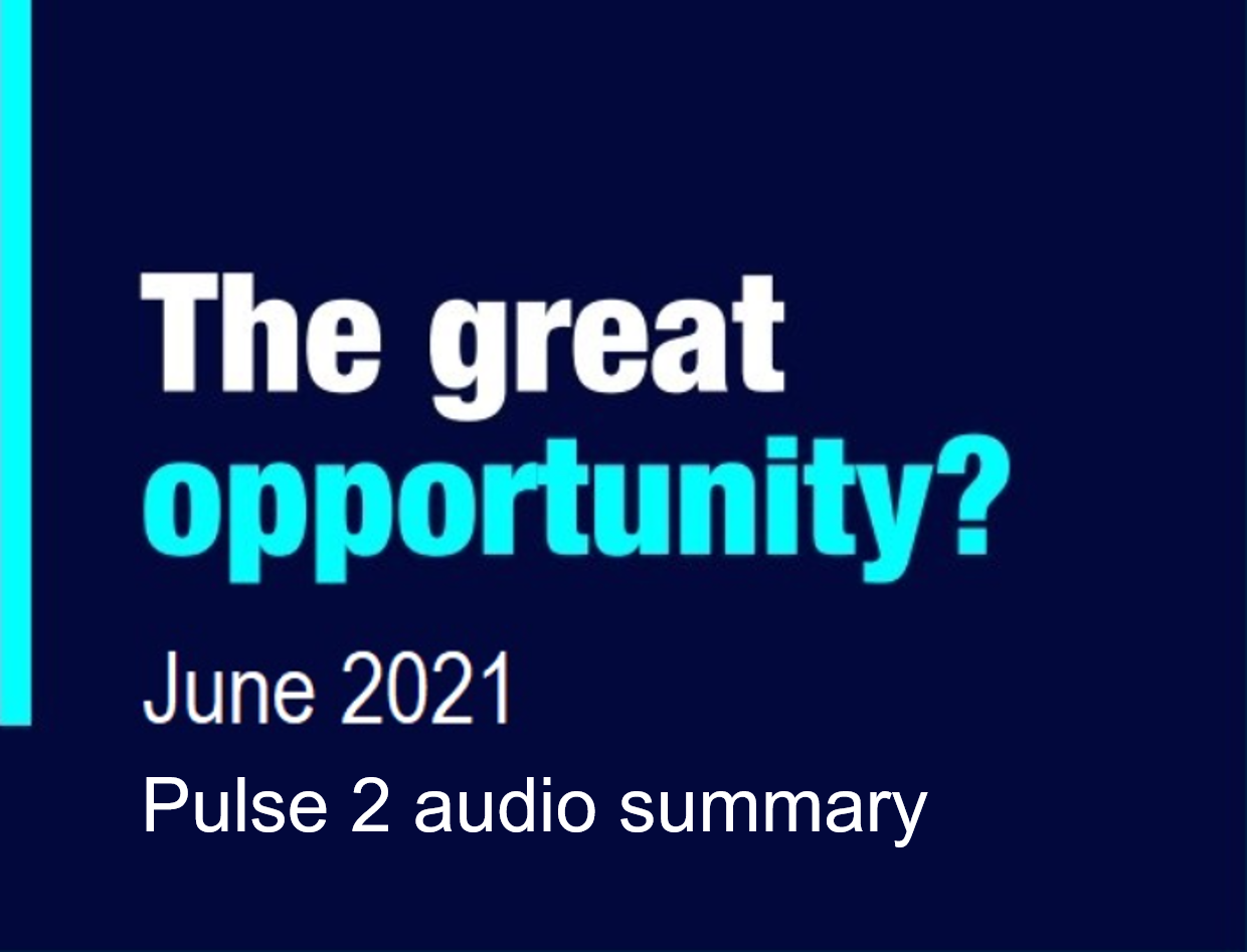 The Great Opportunity Pulse 2 Results Audio Summary