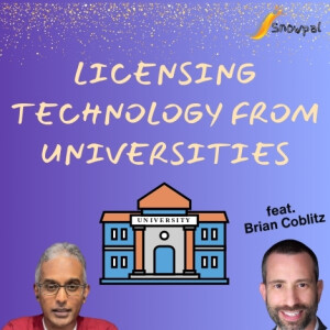 Licensing Technology from Universities (feat. Brian Coblitz)