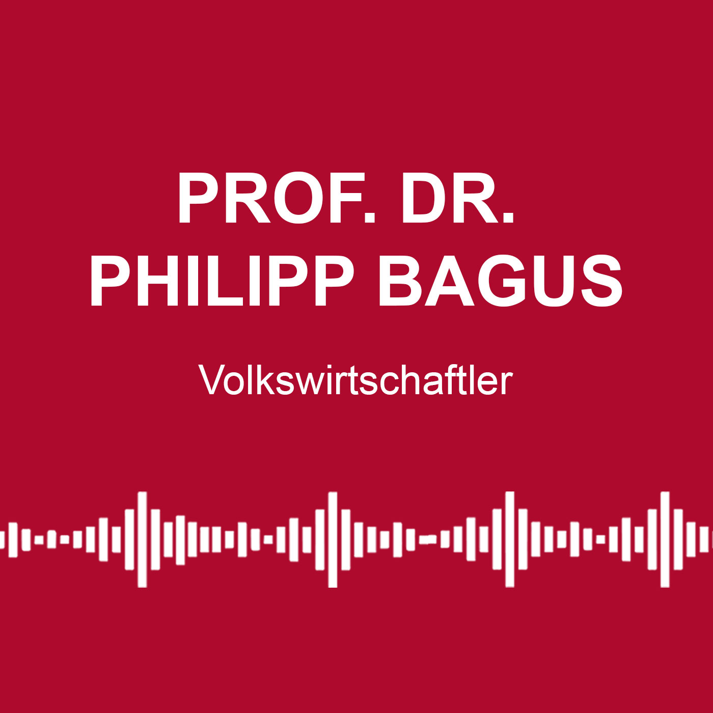 #279: „Weniger Staat – mehr Freiheit und Erfolg“ - mit Prof. Dr. Philipp Bagus